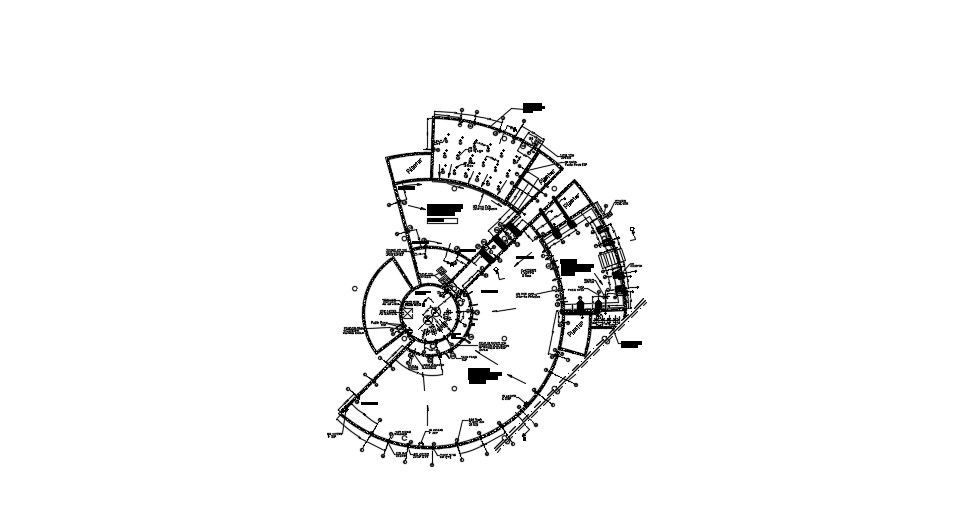 Swimming Pool Floor Plan In AutoCAD File