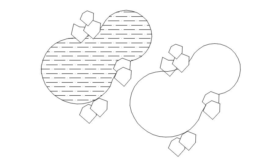 Download AutoCAD 2D Swimming Pool Block in DWG Format