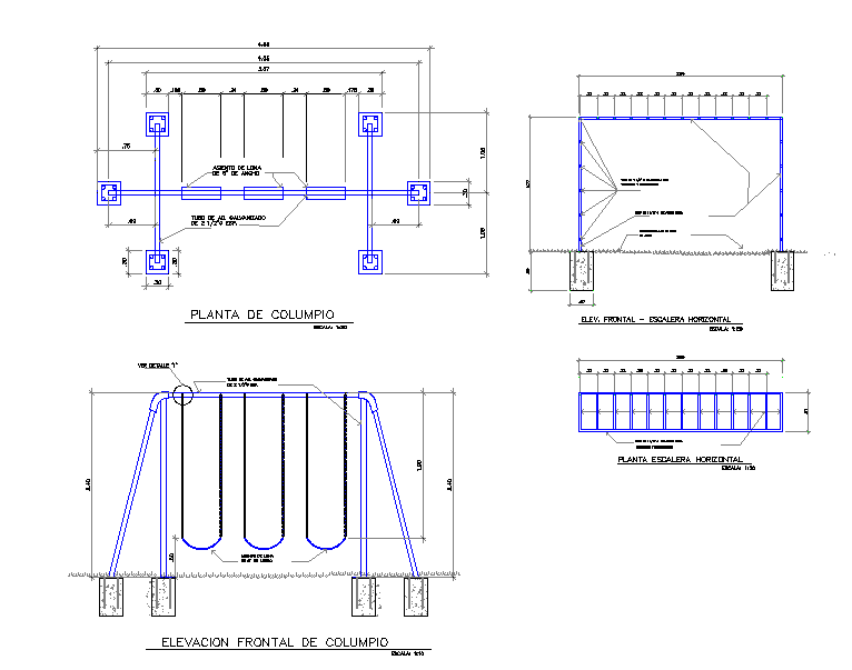 Swing Plan DWG AutoCAD File