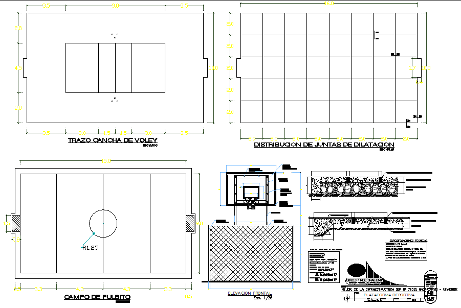 TV Unit Plan with Elevation Layout in DWG CAD Drawing