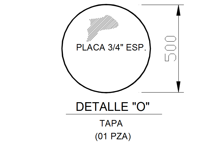 TAP design with detail AutoCAD drawing, CAD file, dwg file