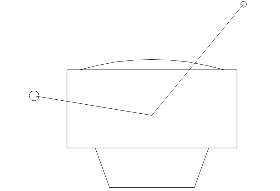 Detailed TV CAD Block Design in AutoCAD 2D DWG Format