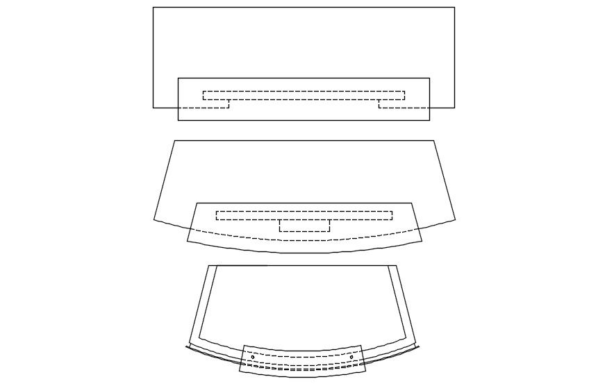 Modern TV Unit Design CAD Drawing 2D DWG File Download