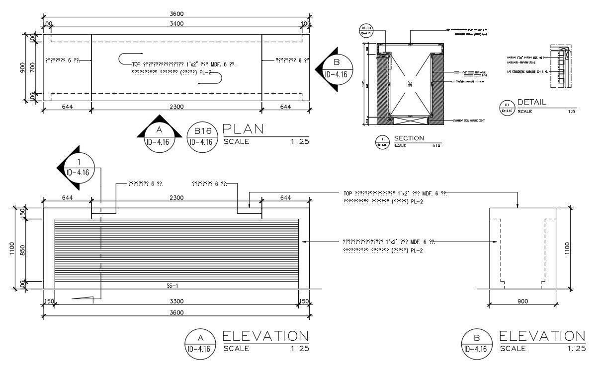 Table Furniture AutoCAD Blocks for Interior Layouts