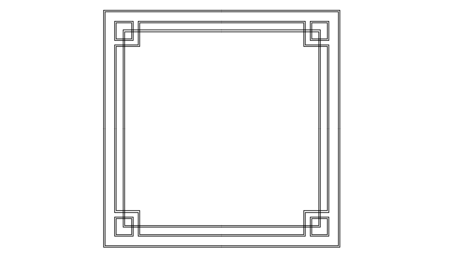 Table design in detail AutoCAD drawing, dwg file, CAD file