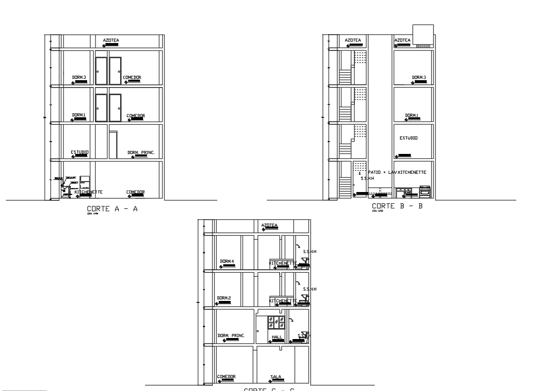 Tall building elevation details