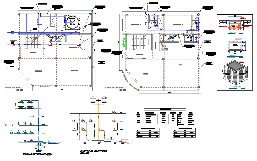 Tank circuit plan and section layout file