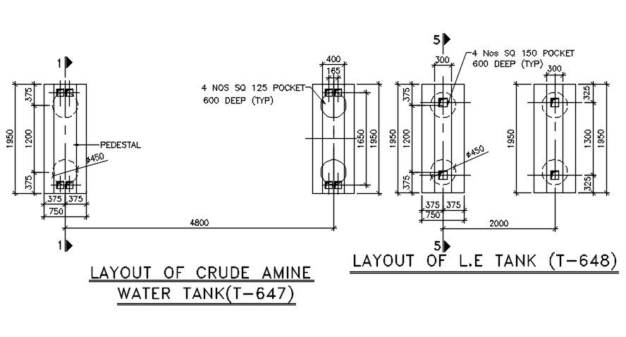 Tank detail drawing. Download free autocad DWG file | CADBULL