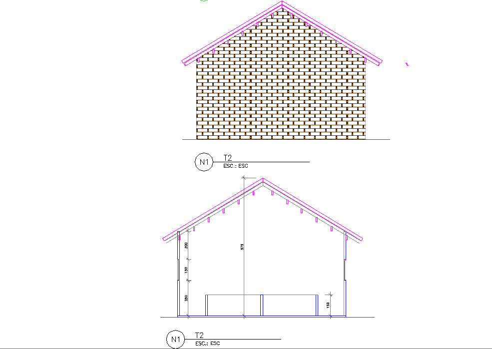 Tannery leather prosecutions section plan detail dwg file