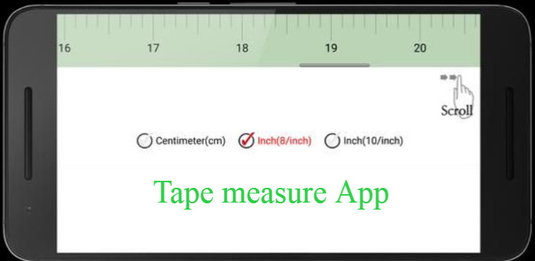Tape measure is an amazing android measurement app.Download the APK files now.