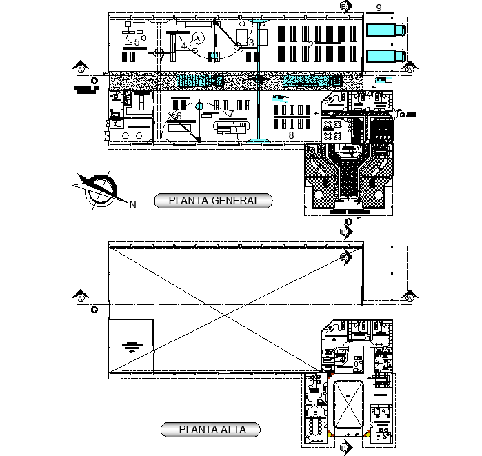 Tempered glass factory plan detail