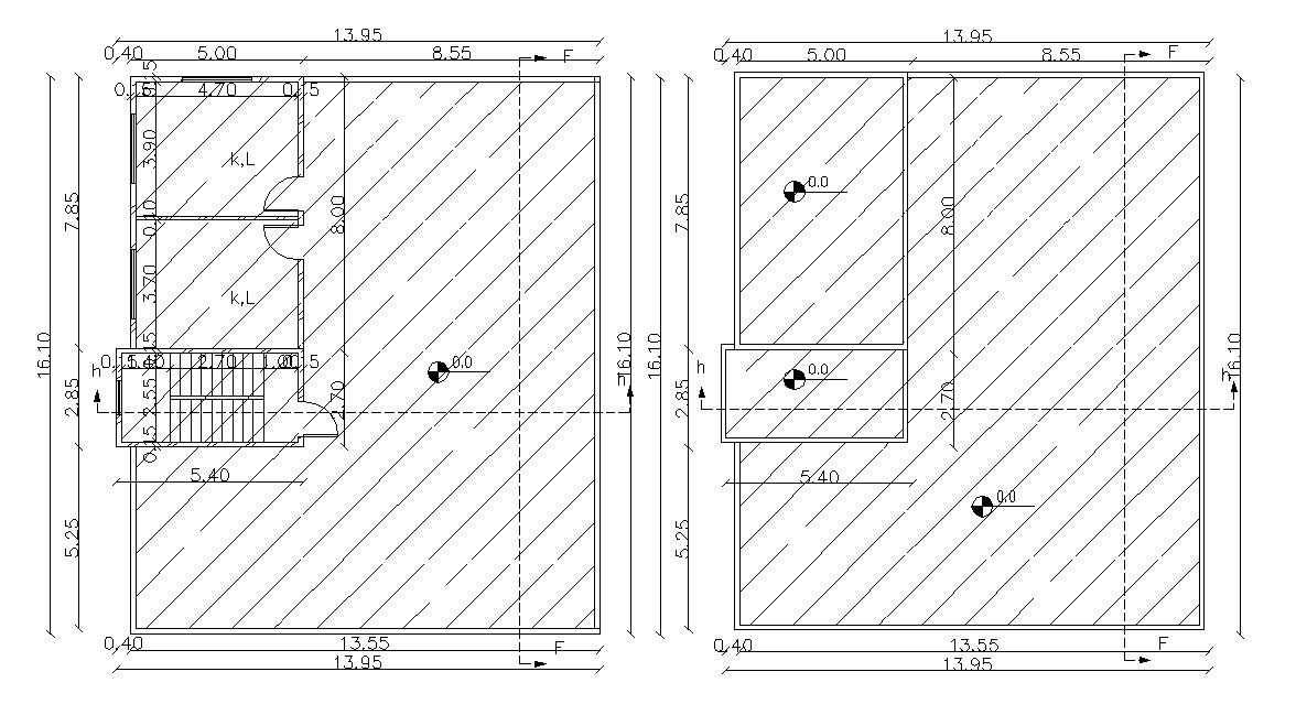 Terrace Floor Plan Of Building CAD DWG File Free Download