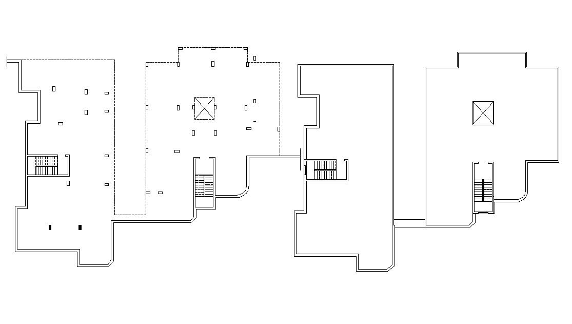 Terrace Floor And Building Column Making Design DWG File