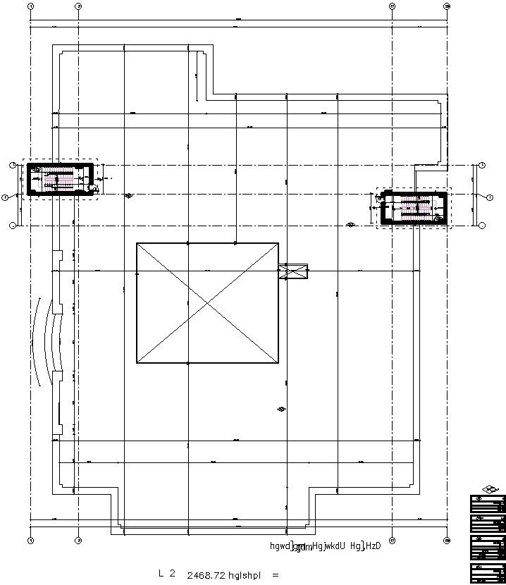 Terrace plan of pharmacy college with detail AutoCAD drawing