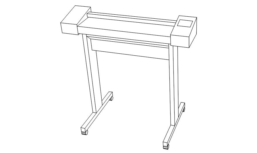 Textile Machinery 2D CAD Blocks with AutoCAD DWG File for Design