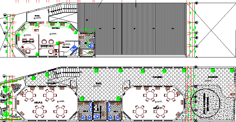 The Architecture Design of Kinder Garden Structure Design dwg file