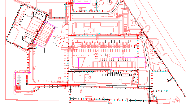The Architecture Plan of An Industry Elevation dwg file