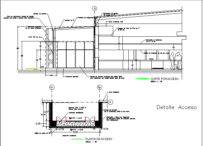 The architecture project of corporate office dwg file