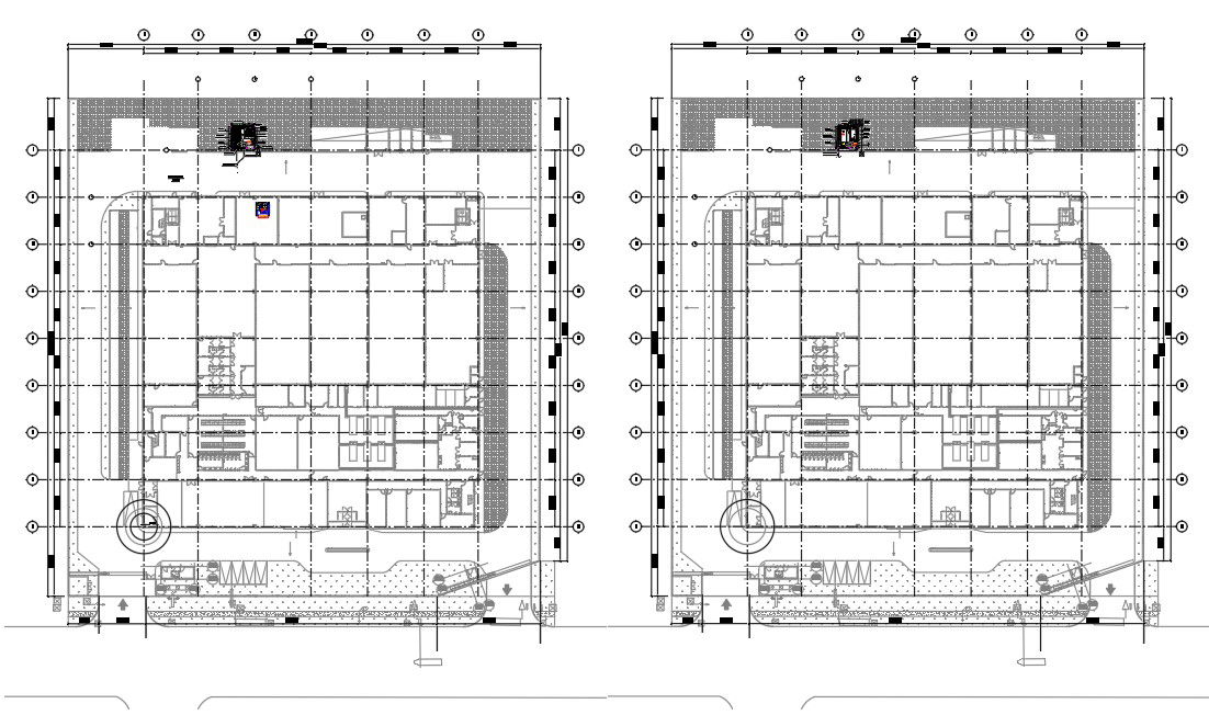 The AutoCAD DWG drawing file of the generator yard section details. Download the AutoCAD DWG file.