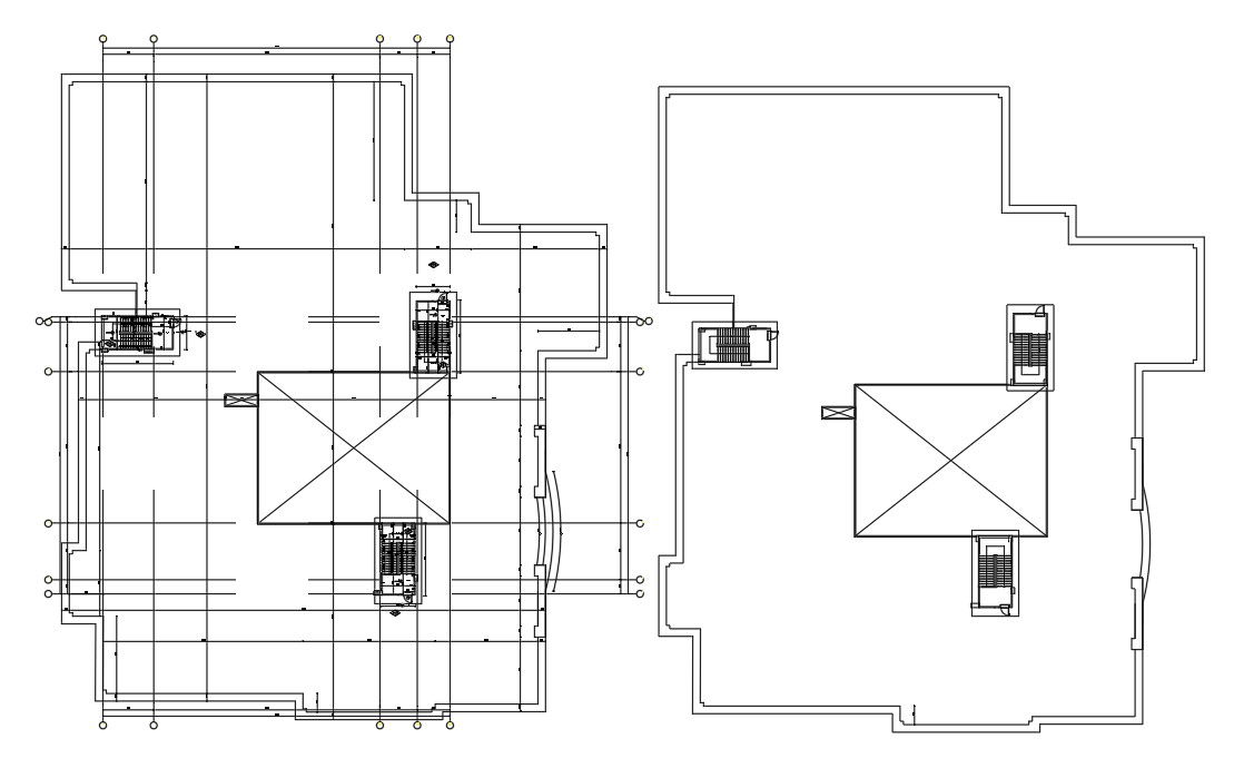The Autocad 2D Drawing of the terrace section and work plan of the Dentist college building. Download the AutoCAD DWG file.