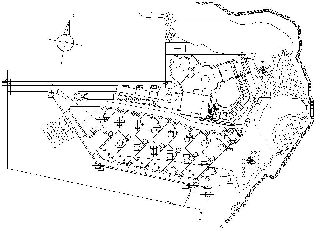 The CAD DWG Drawing file of the urban design site layout section design ,Download the AutoCAD DWG file.