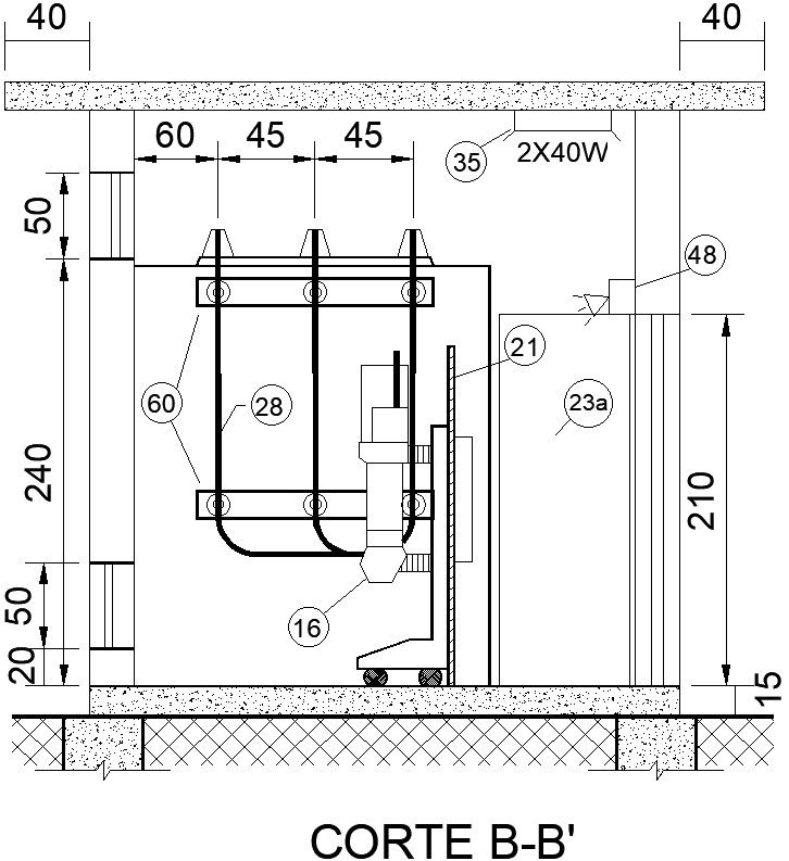 The Rectifier System details AutoCAD file, cad drawing or dwg format.