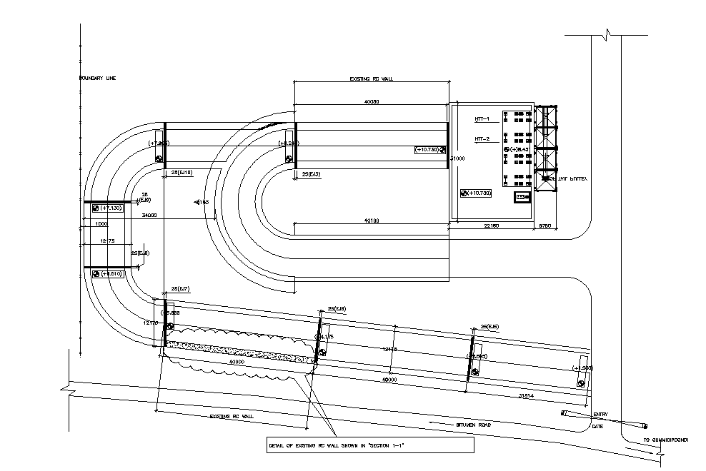 The Wall plan detail drawing defined in this AutoCAD file. Download this 2d autocad drawing file.