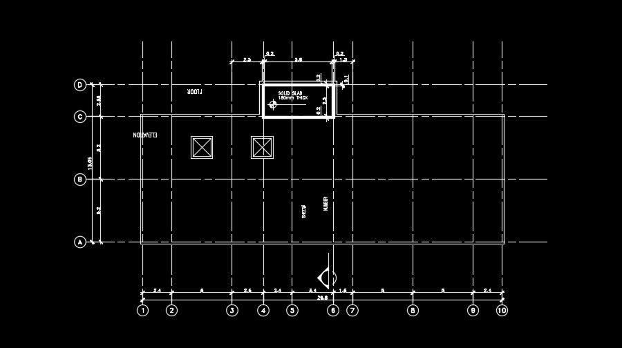 The beam jointing of the 22x10m industrial plan