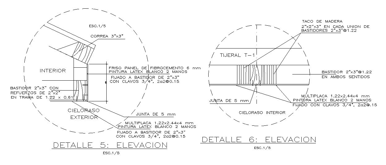 The ceiling interior detail cad drawing is given in this cad file. Download this 2d cad file now.