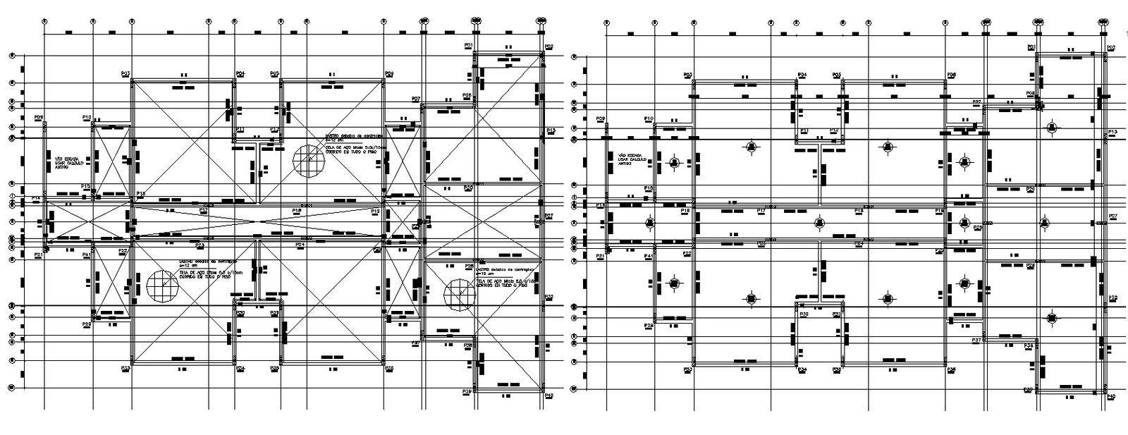 The drawing of the AutoCAD file showing the details of the construction work plan drawing,Download the AutoCAD DWG file.