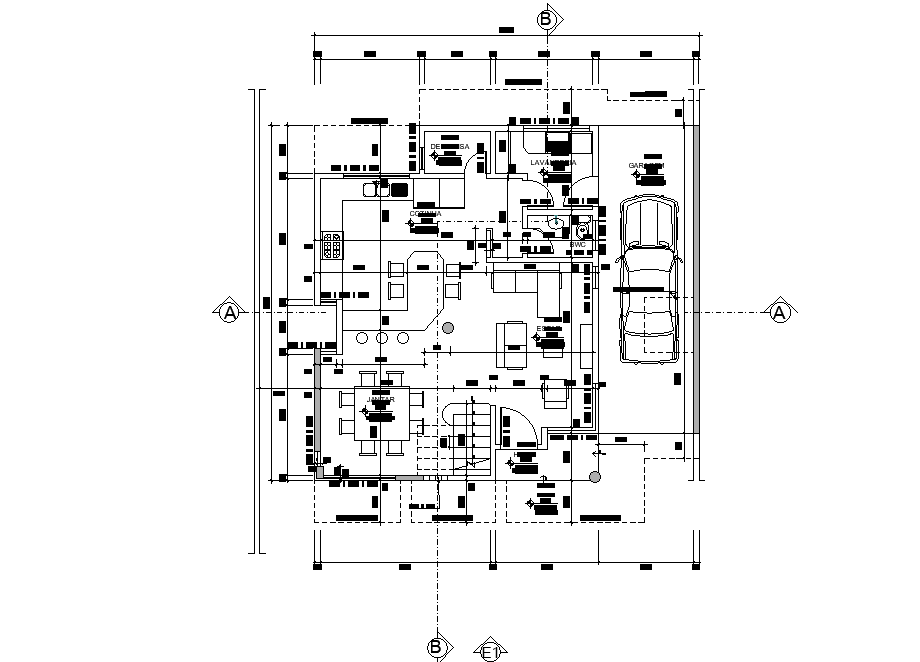 The floor plan drawing defined in this autocad file. Download the Autocad file.
