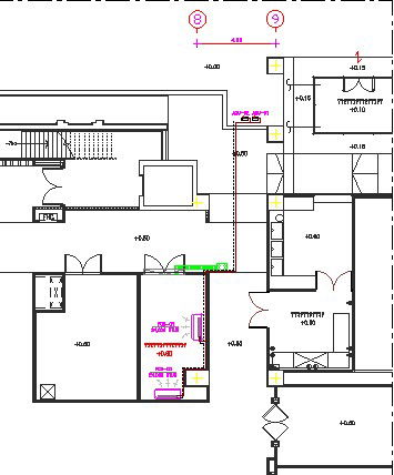 The hotel floor plan is provided in this AutoCAD 2D DWG file.Download the free 2D AutoCAD DWG file now.