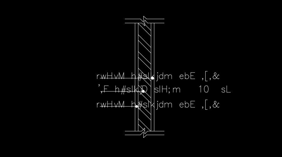 The left side portion of the column section view