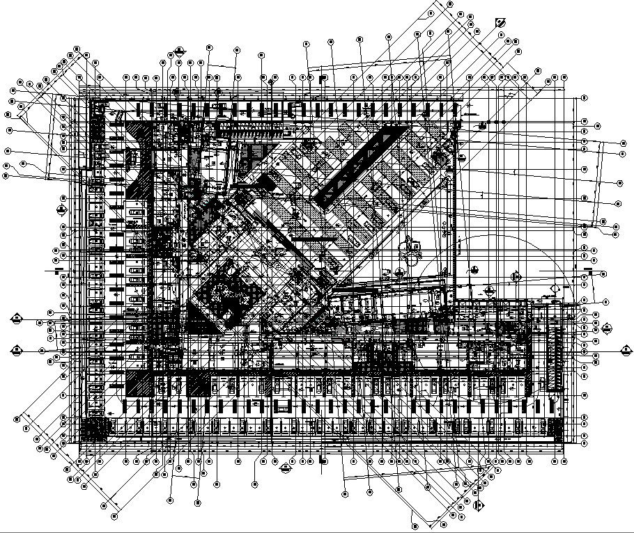 The lightning and earthing section details of the AutoCAD Drawing file.  Download the AutoCAD DWG file.