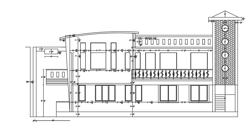 The main view of the 57’x29’multifamilytwo story house