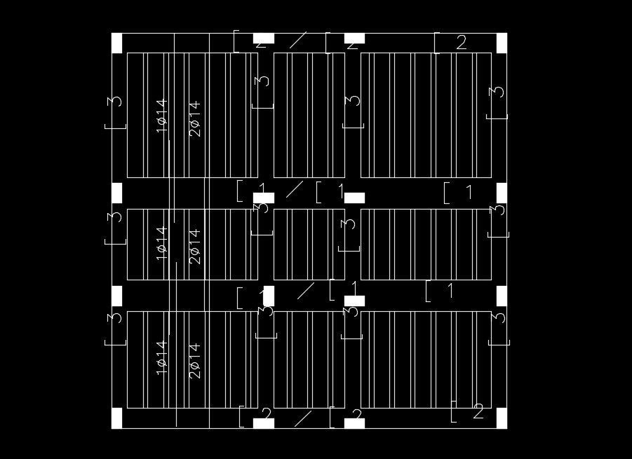 The roof layout of the 10x10m residential house plan download now