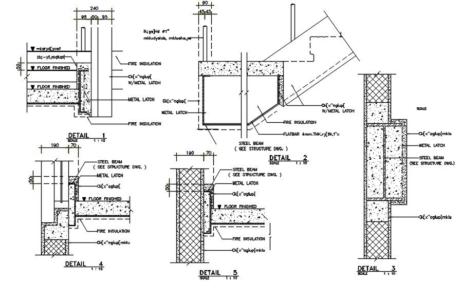 The second floor of the key plan of the hospital building were given in the Autocad 2D DWG drawing file. Download the Autocad DWG drawing file.