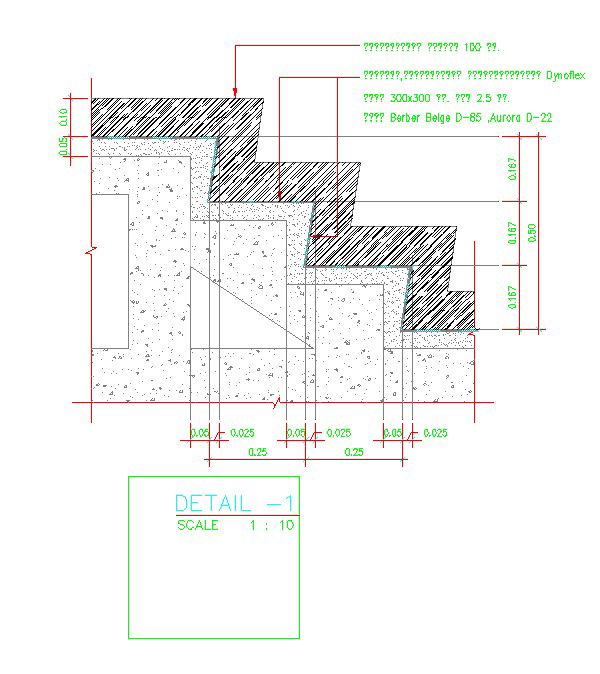 The staircase cross-section detailed structural drawings are given in this CAD DWG Drawing File. Download the free AutoCAD file now.