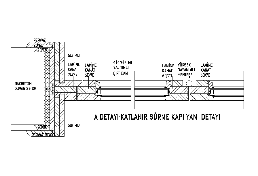The window section plan detail is separated in this 2d AutoCAD drawing file. Download this 2d autocad drawing 