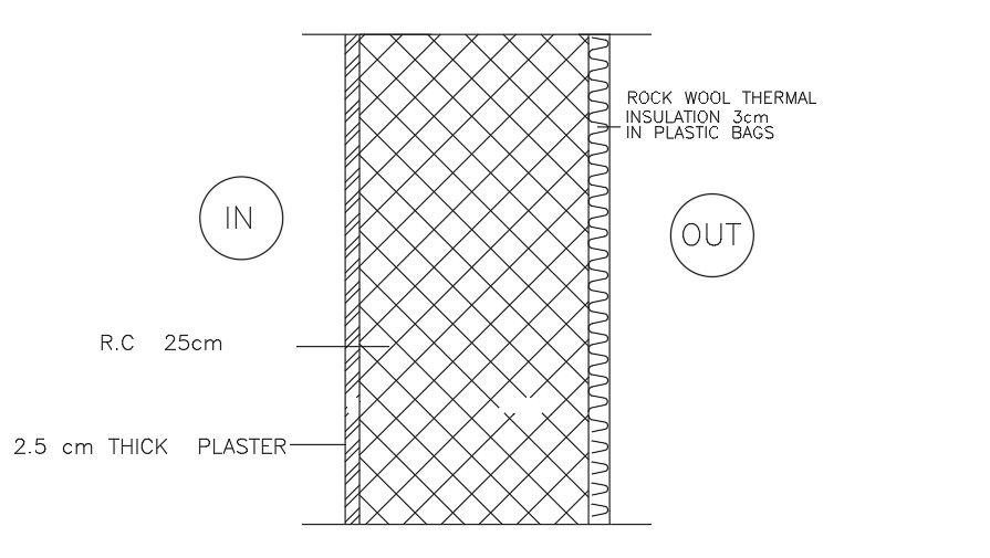 Thick Wall Plan Download AutoCAD File Now