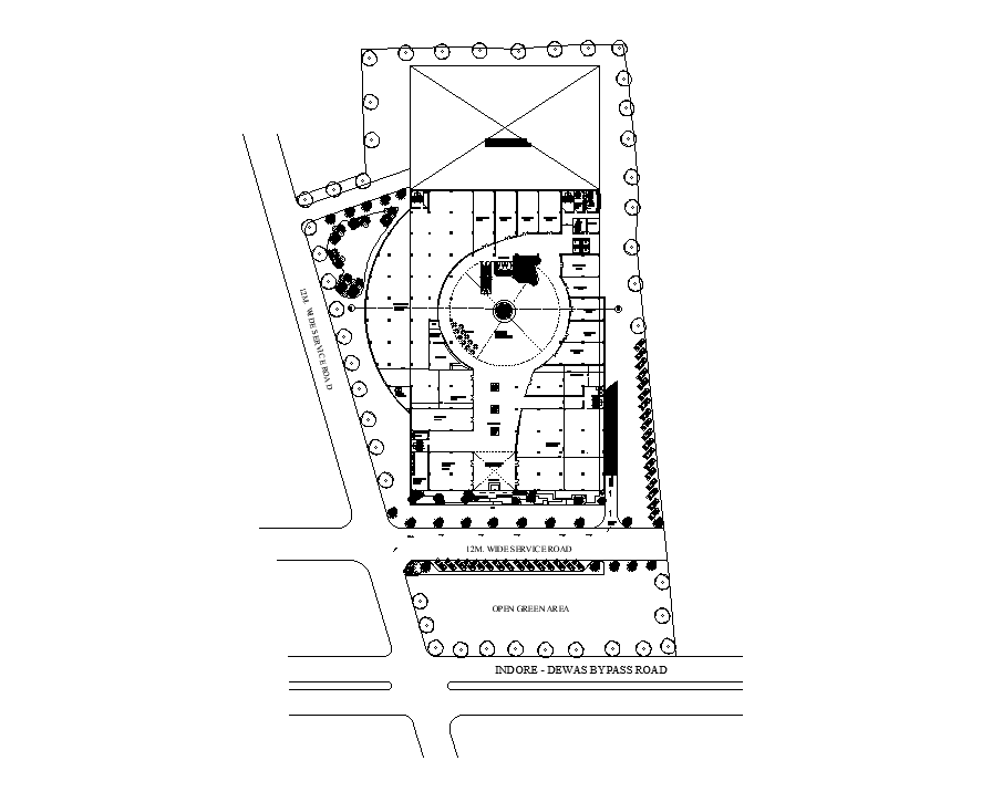 This AutoCAD drawing file is presented the shopping mall drawing. Download this 2d AutoCAD drawing file.