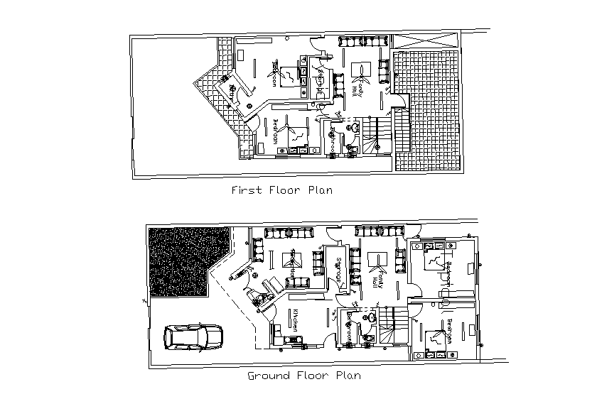 This AutoCAD file defined the resort floor plan drawing. Download 2d autocad drawing file.