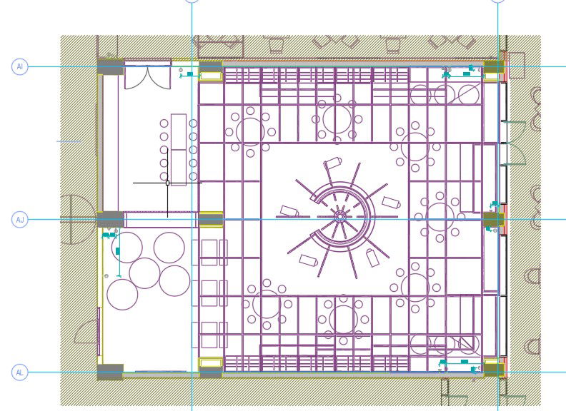 This autocad drawing file presenting small power plan of hotel. Download the Auto Cad 2D DWG file now.