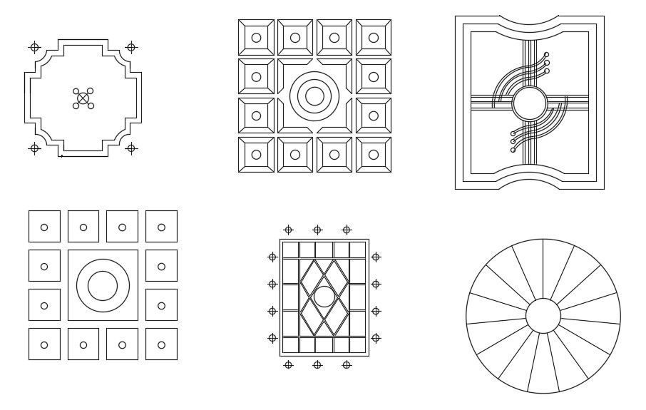 Tile pattern Free CAD Blocks Drawing DWG File