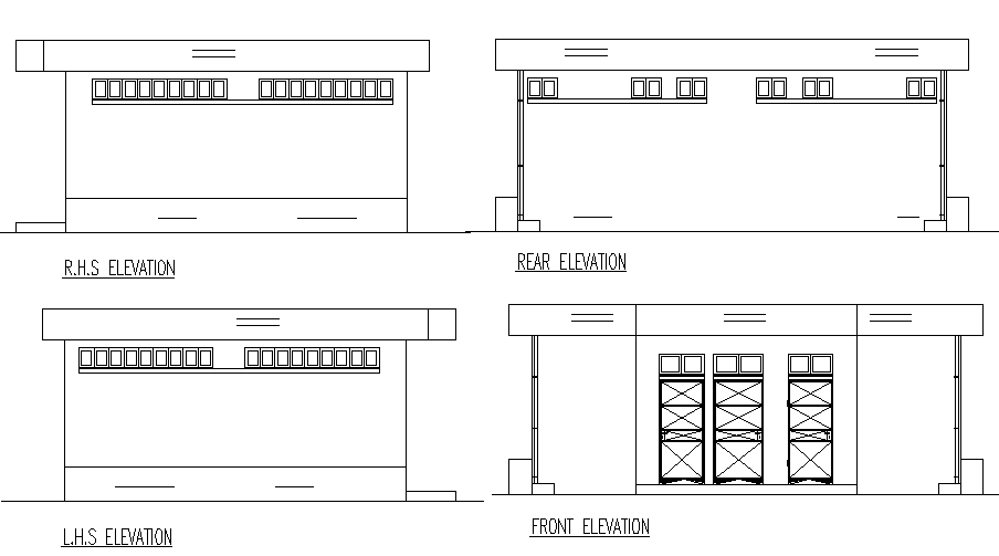 Toilet Elevation AutoCAD Drawings