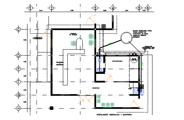 Toilet plan detail dwg file