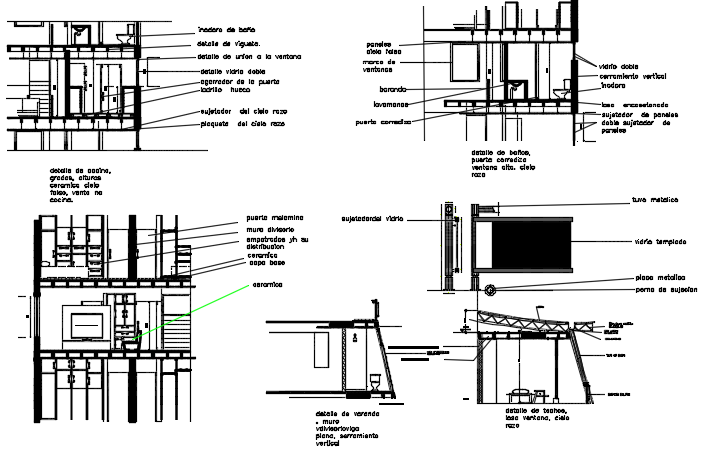 Toilet section plan detail dwg file