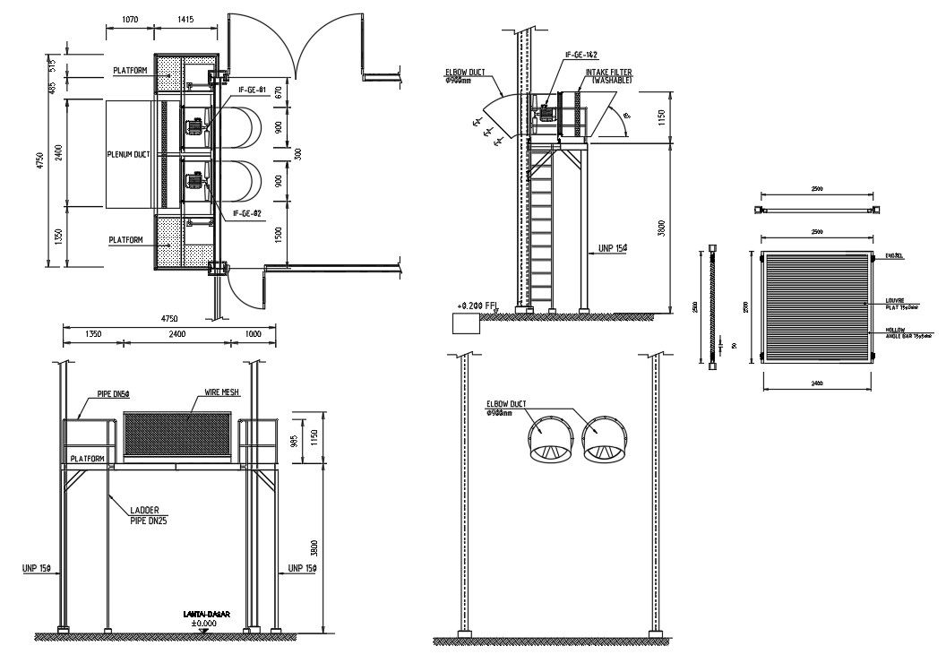 Toilet with drainage system details