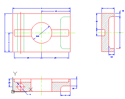 Tool kit block design drawing