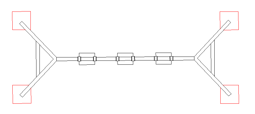 Top view detail of a equipment